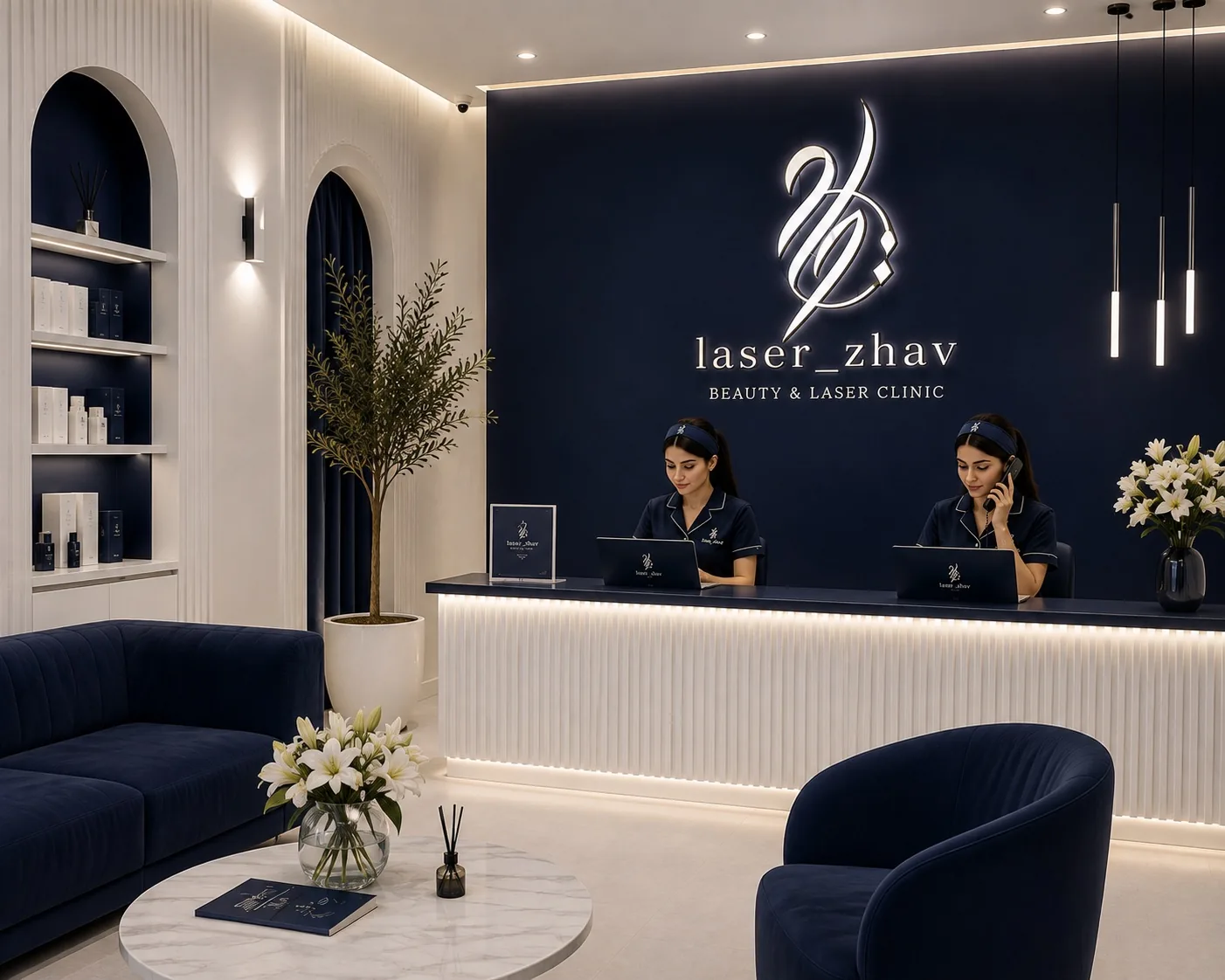 فضای مرکز لیزر و زیبایی ژاو