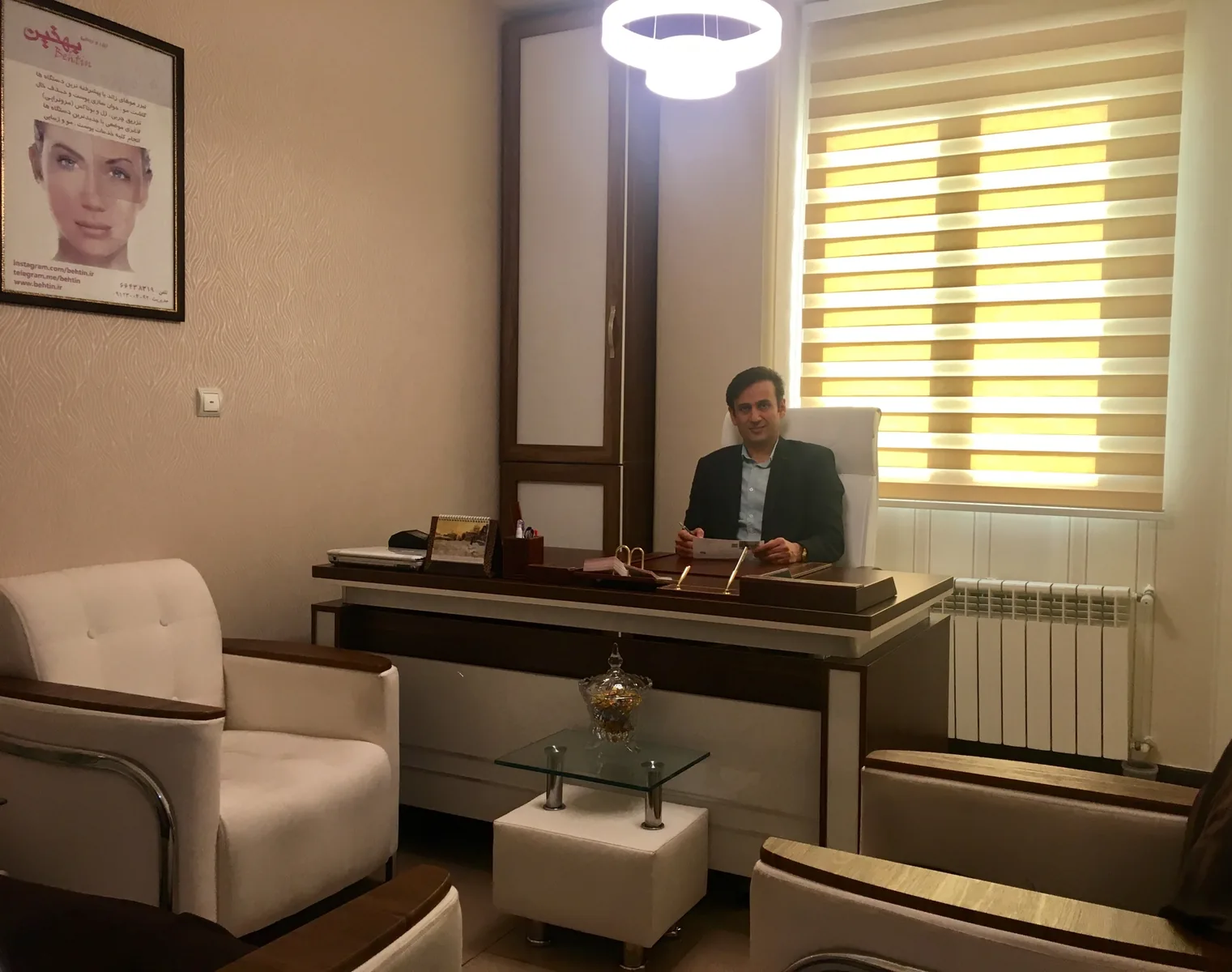 فضای کلینیک زیبایی بهتین